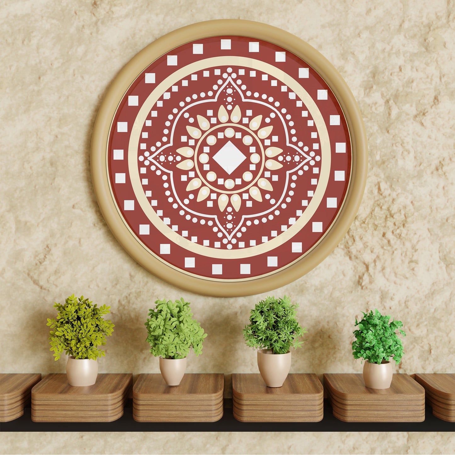 Square Shape Mirror Cutouts (11mm, 278 Pieces) - VibhutiCrafts