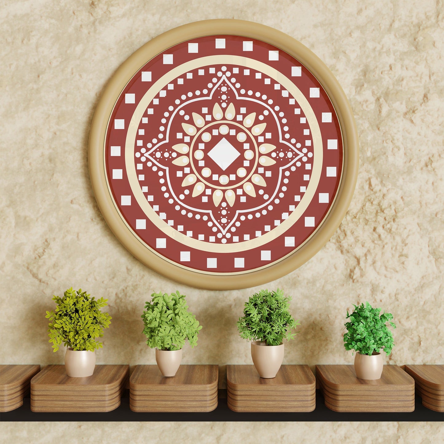 Square Shape Mirror Cutouts (13mm) – Pack of 220 Pieces - VibhutiCrafts