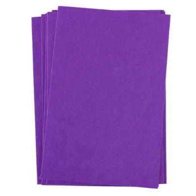 Felt Sheet - 1 mm (Pack of 10, Single color) - MySkillShaala