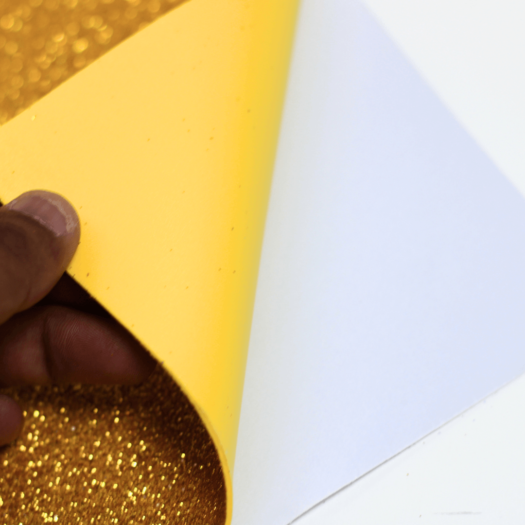 Self-Adhesive Glitter Eva Foam Sheet - A4, Pack of 10 (Assorted Color) - MySkillShaala