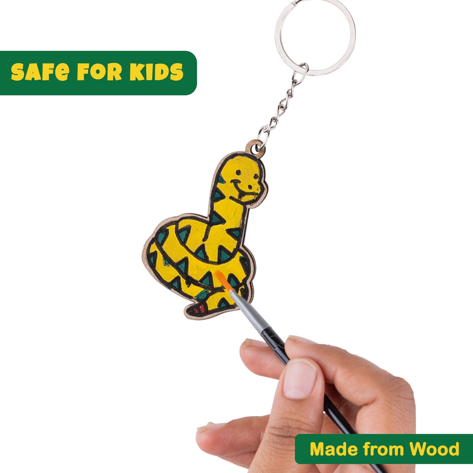 DIY Jungle Keychain Kit - Perfect Return Gift for Birthday Party | VibhutiCrafts