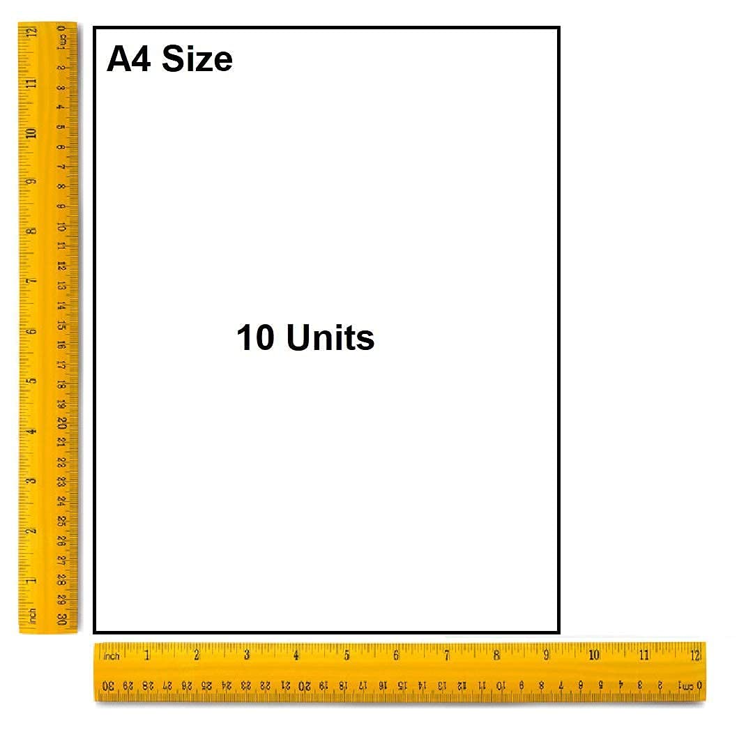 Mountboard (A4 – Pack of 10) – Sturdy & Smooth for Framing, Art, & Craft Projects - VibhutiCrafts