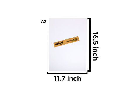 Sunboard (A3, 3mm – Pack of 4) - VibhutiCrafts