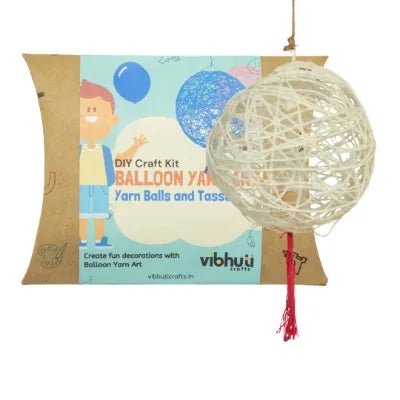 Balloon Yarn Art Kit for Kids - MySkillShaala