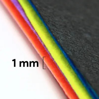 Felt Sheet - A4 (Pack of 10, Assorted Color) - MySkillShaala