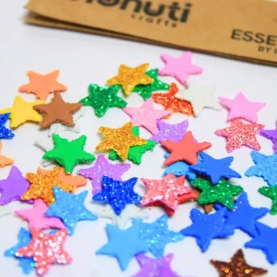 Glitter Star Cutouts - MySkillShaala