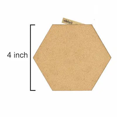 MDF Cutout - Hexagon - MySkillShaala