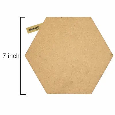 MDF Cutout - Hexagon - MySkillShaala