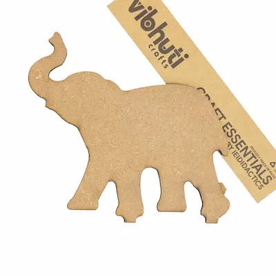 MDF Shaped Cutout - Elephant - MySkillShaala