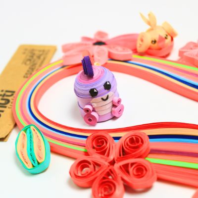 Quilling Strips -5mm (Assorted Colors) - MySkillShaala